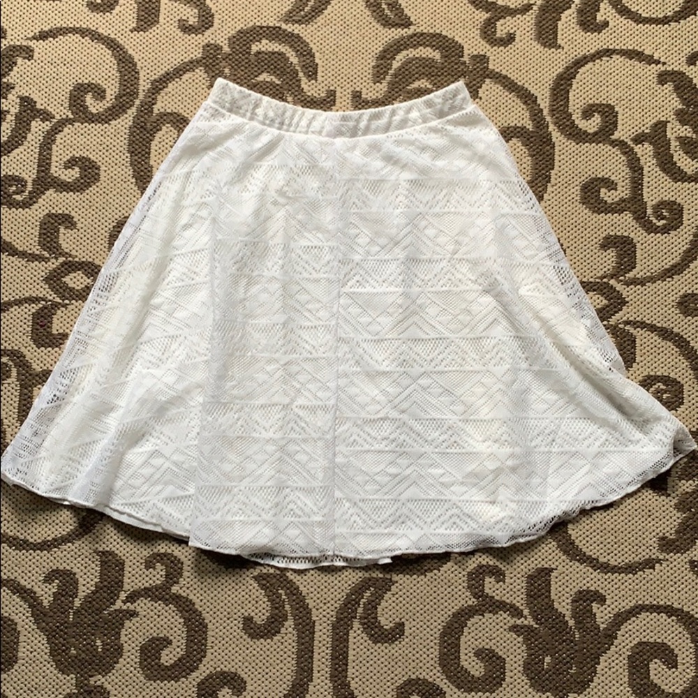 Beautiful Bella D Flirty Layered Lace Skirt